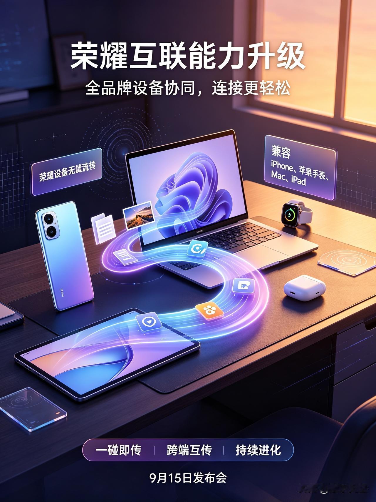 升级完MagicOS11才发现，荣耀是目前唯一做到全品牌互联互传的系统。不仅