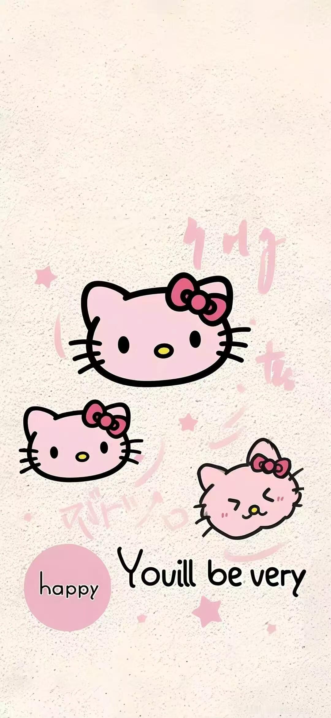 🎀SHARE||HelloKitty||可爱高清手机壁纸