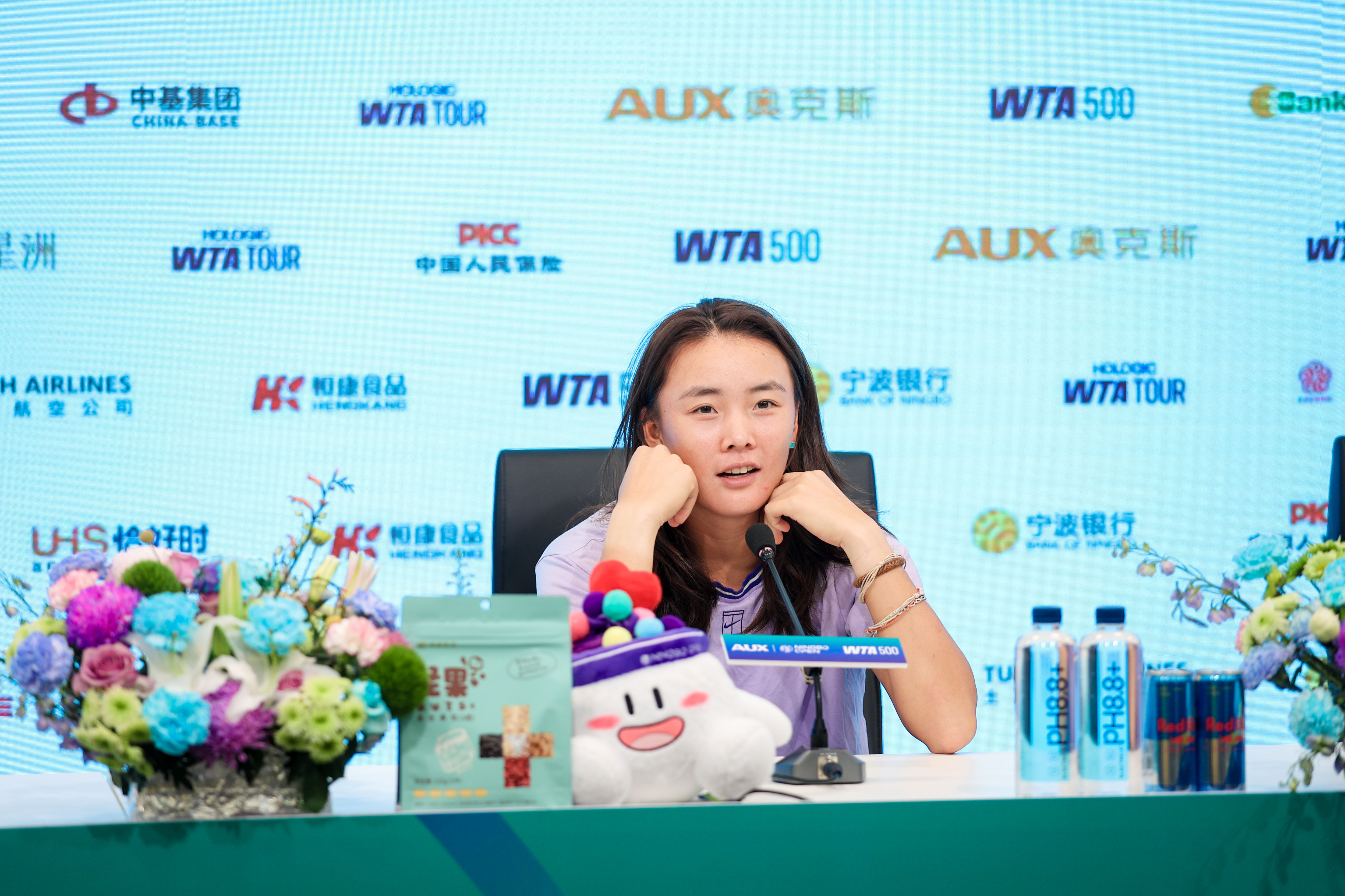 宁波网球公开赛网球talking大会0-2不敌前十新贵亚历桑德洛娃，袁悦结束了