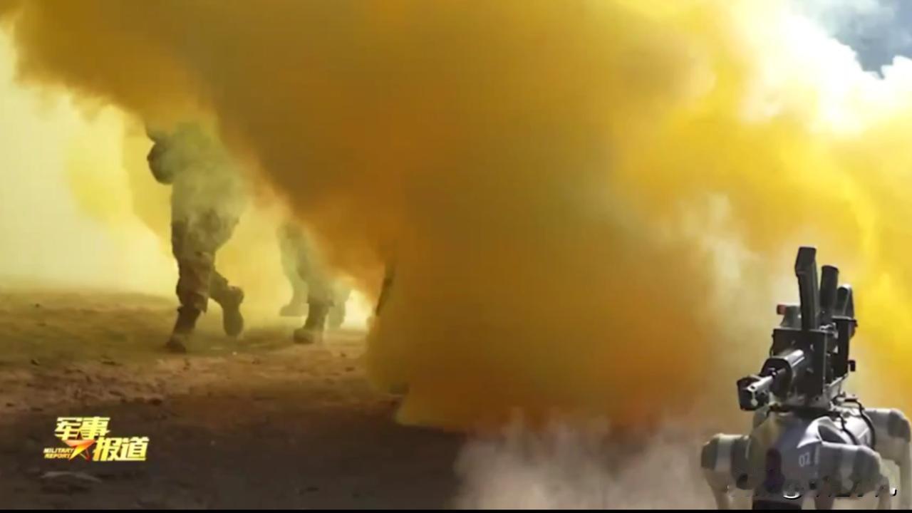 无“狗”不作战？陆军演训场，机器狗扛着191，居然还可以爬楼梯……现在，还真