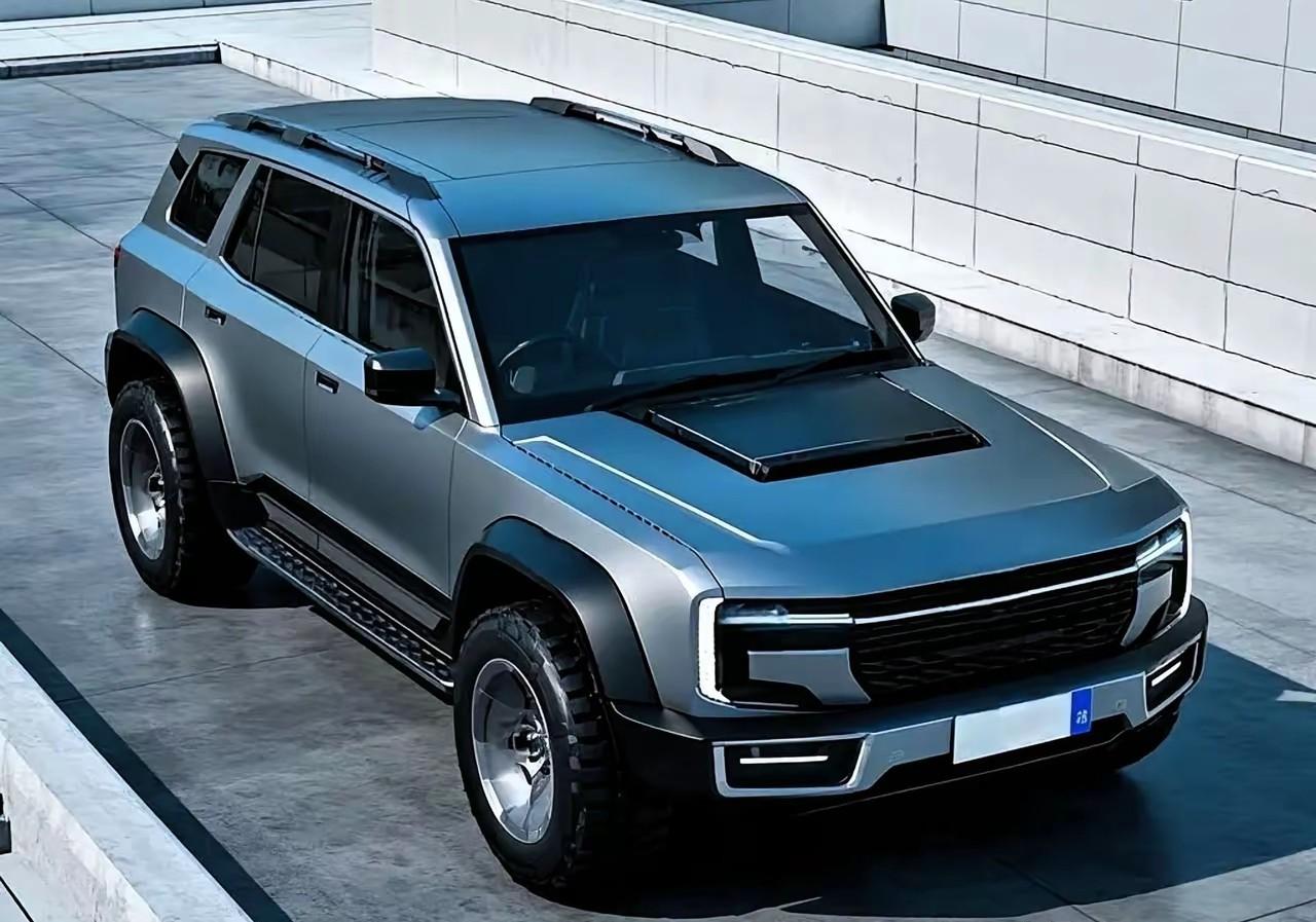 豹5的热乎劲还没过，豹8的订单估计还在排，方程豹下一款车的样子又露出来了。叫