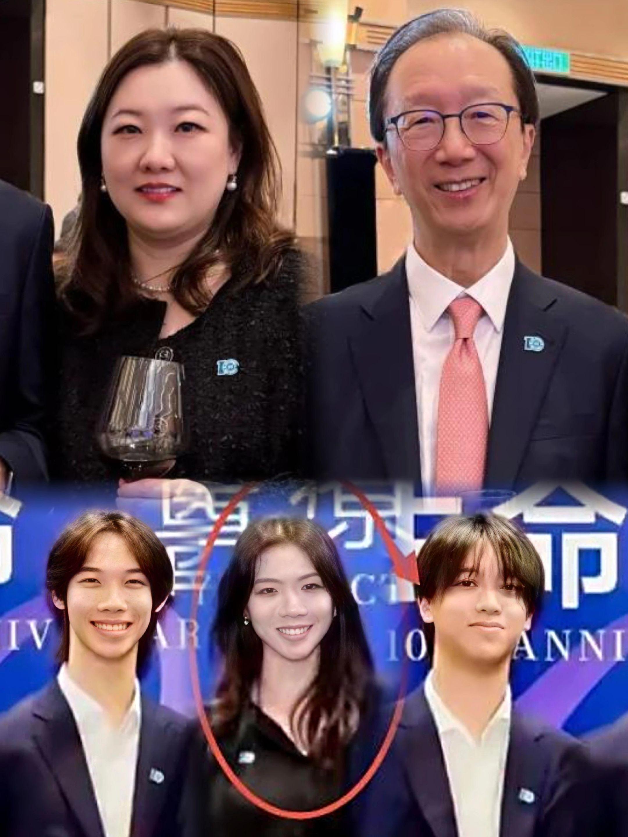 看伏明霞48岁状态，说明她日子过得很好！女儿长的很漂亮，两个儿子也很帅...