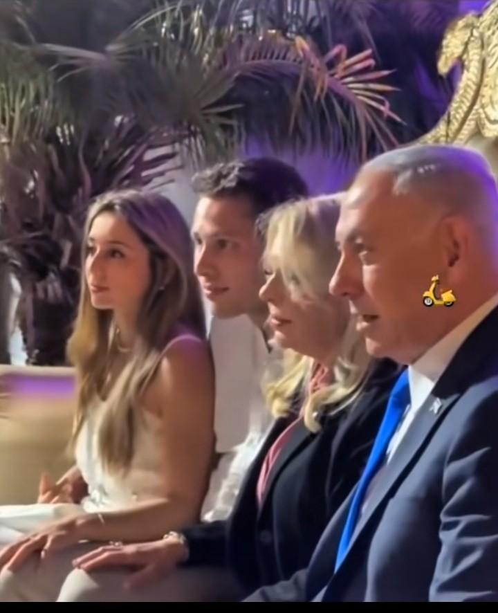 内塔尼亚胡小儿子眼光不错，他的妻子好美，这儿媳妇比婆婆好看得太多。