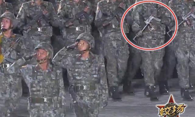 朝鲜阅兵展示的捷克vz61冲锋枪，一般不展示，这次比较少见