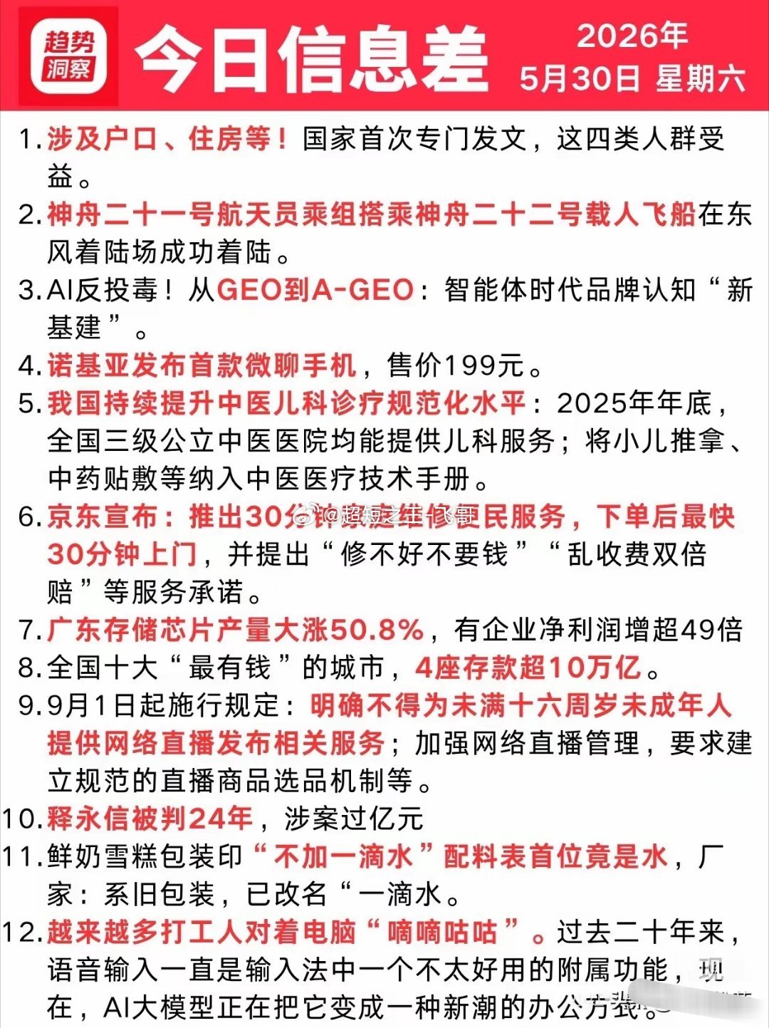 5月30号星期六