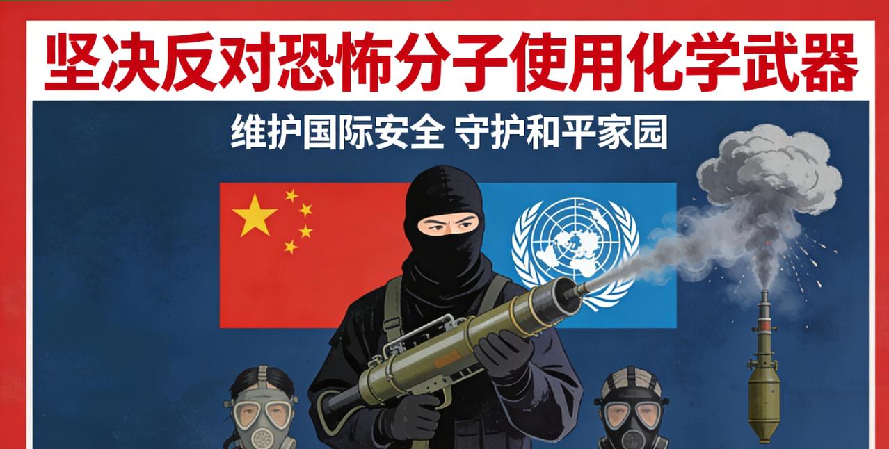 中方：不允许恐怖分子使用化学武器在联合国安理会相关会议上，中方就反恐与化学