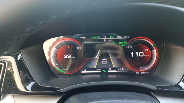 第一次走高速的油耗今天走泉南高速去桂林，车子第一次跑长途。宋PLUSDMI的1