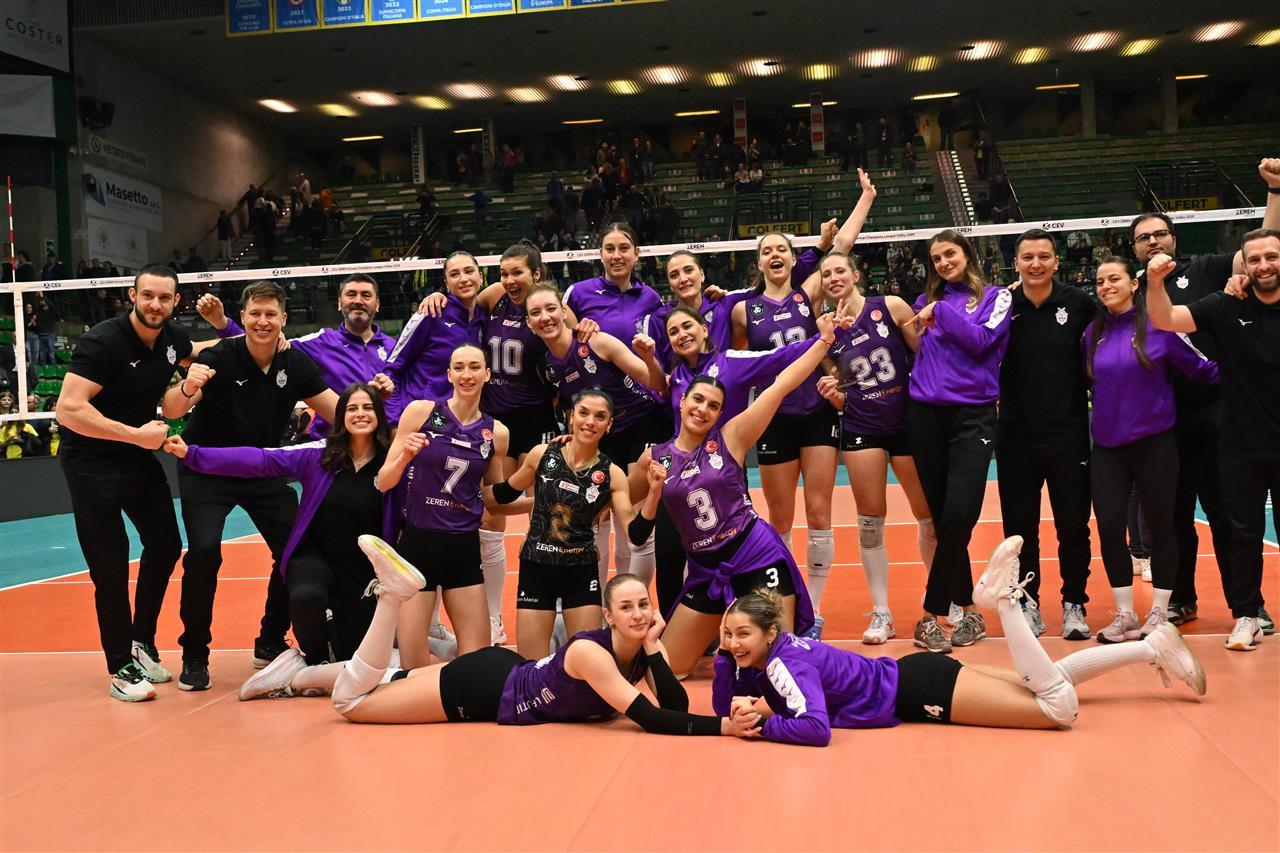 科内利亚诺晋级欧冠四强2025-2026女排欧冠四分之一决赛次回合，科内利亚