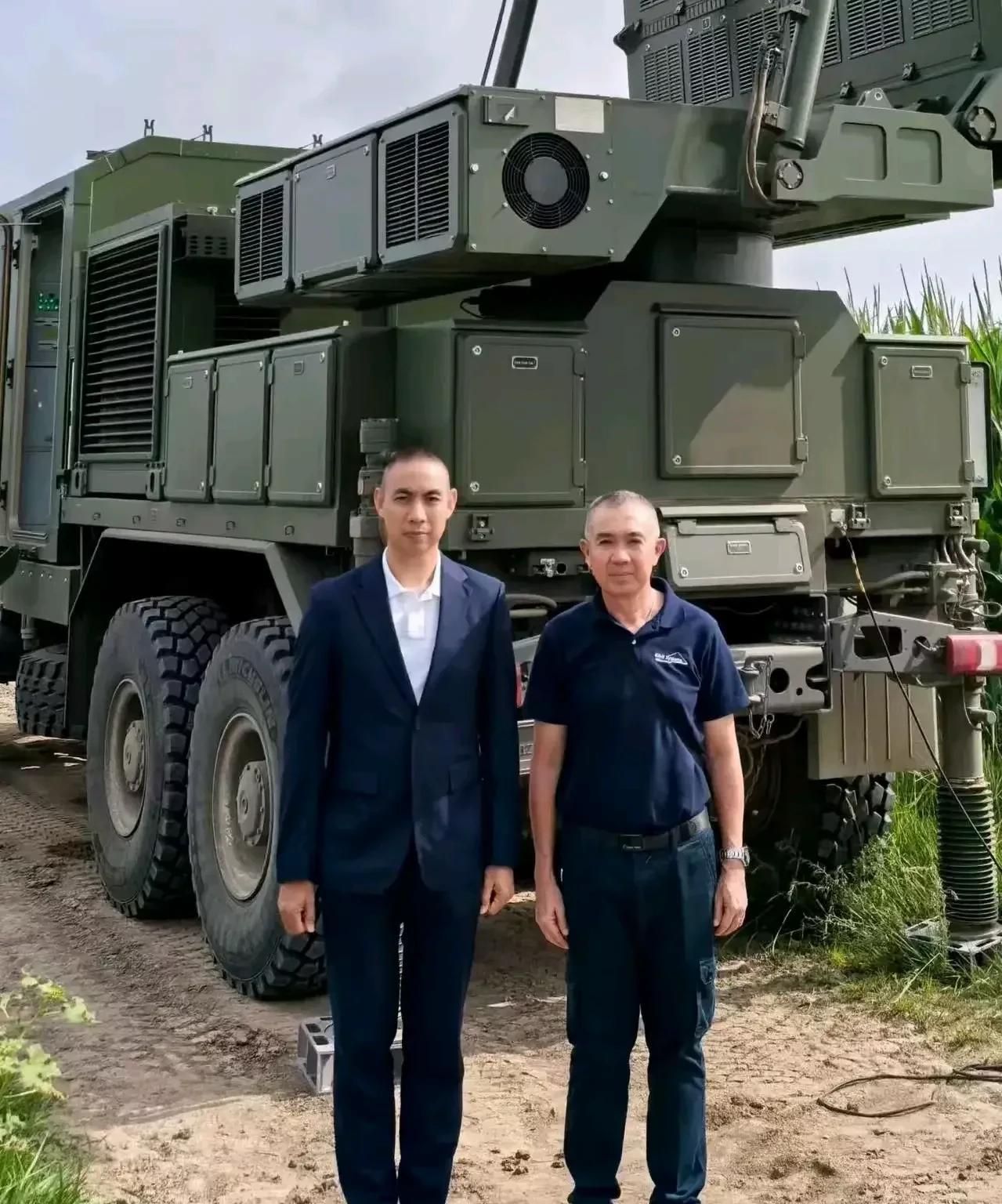 2025年7月26日，泰国从中国进口反炮兵相控阵雷达，泰国陆军代表团，驻华武官前