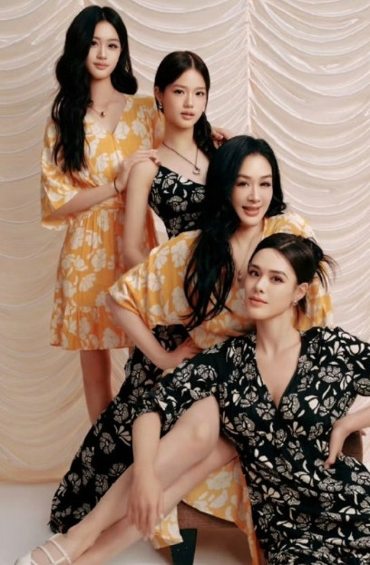 钟丽缇可以荣获特别贡献奖了，一下子为世界带来3名貌美如花的女儿，基因真的太强大了