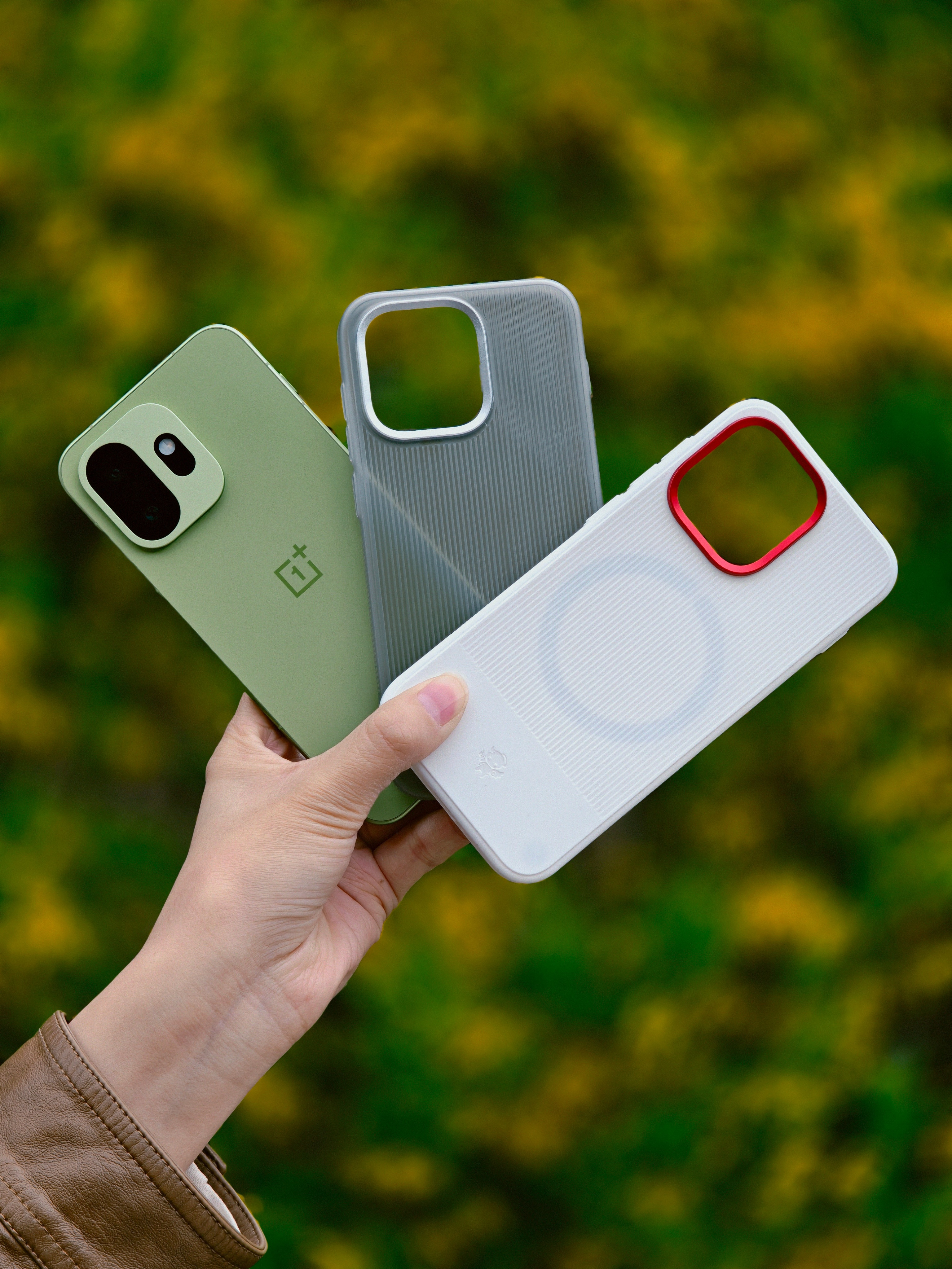 一加15T也有攒劲的第三方手机壳了趣装倍光阴特别版PP手机壳，PP半硬壳+铝合金