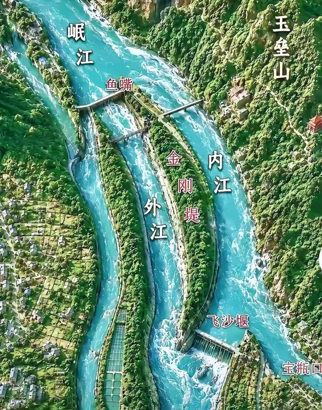 当年日本可是对都江堰恨得牙痒痒的，飞机在上空找遍了也没有找到大坝可炸。这座没有高