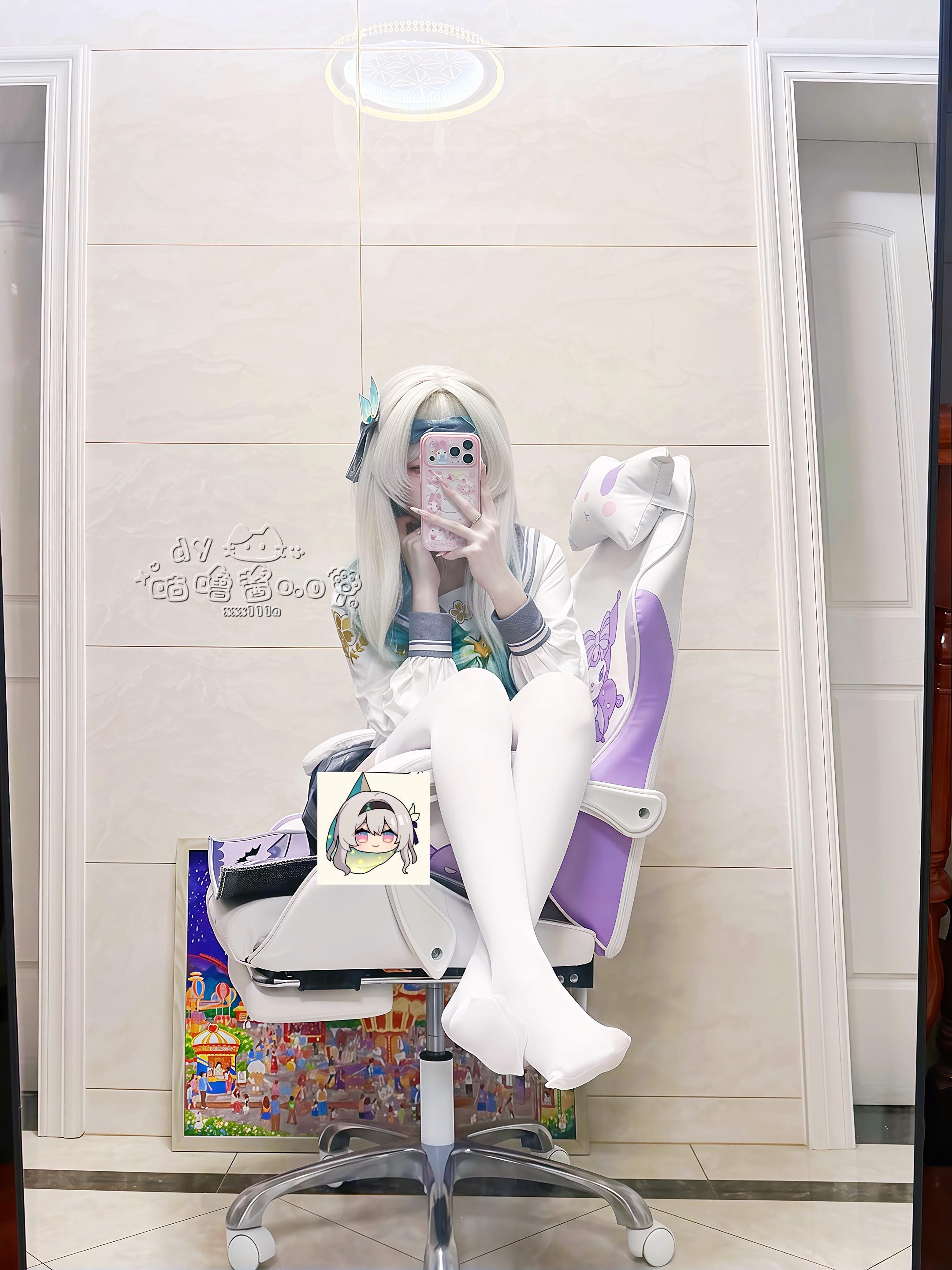 流萤 cos cos试衣 春日来信 jk