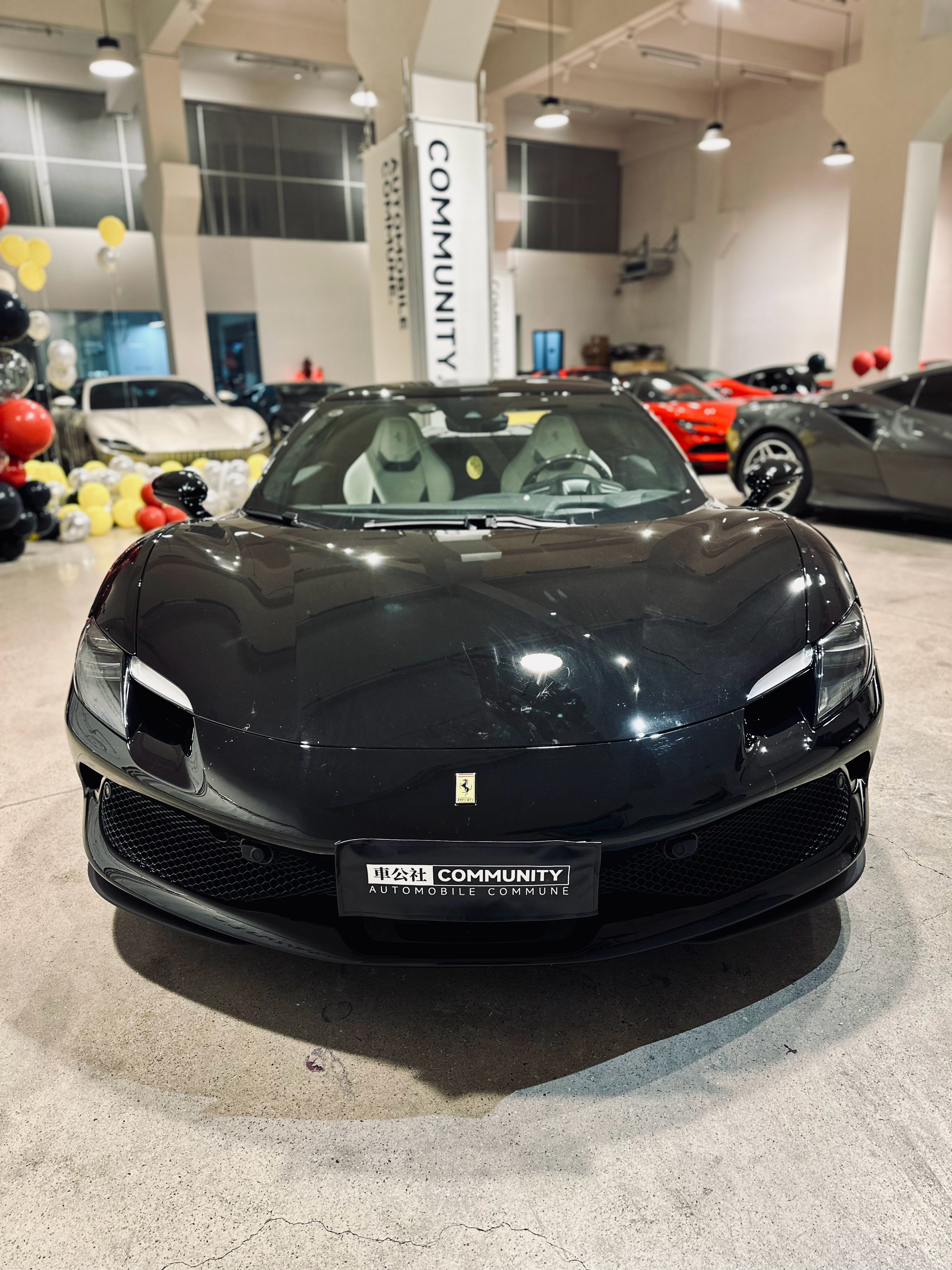 法拉利(ferrari)法拉利296GTB黑外白内🐼配色24年上牌6