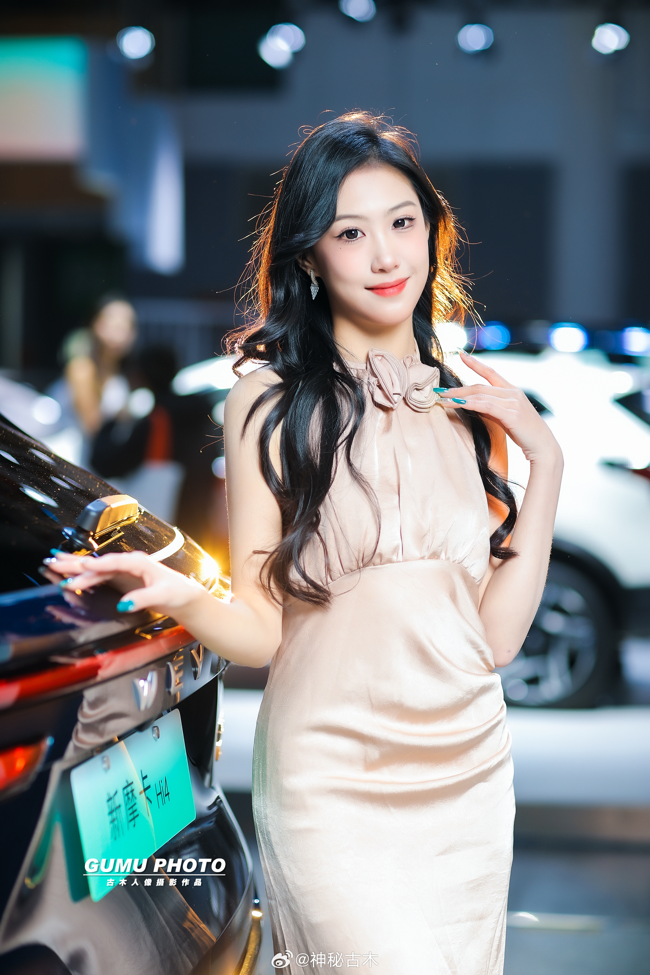 2025成都双十二车展长城展台主持小姐姐2025成都双十二车展