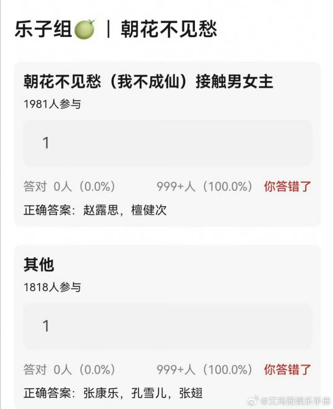 🍉《我不成仙》最新网传阵容，由赵露思檀健次主演，张康乐，孔雪儿，张翅也将会参