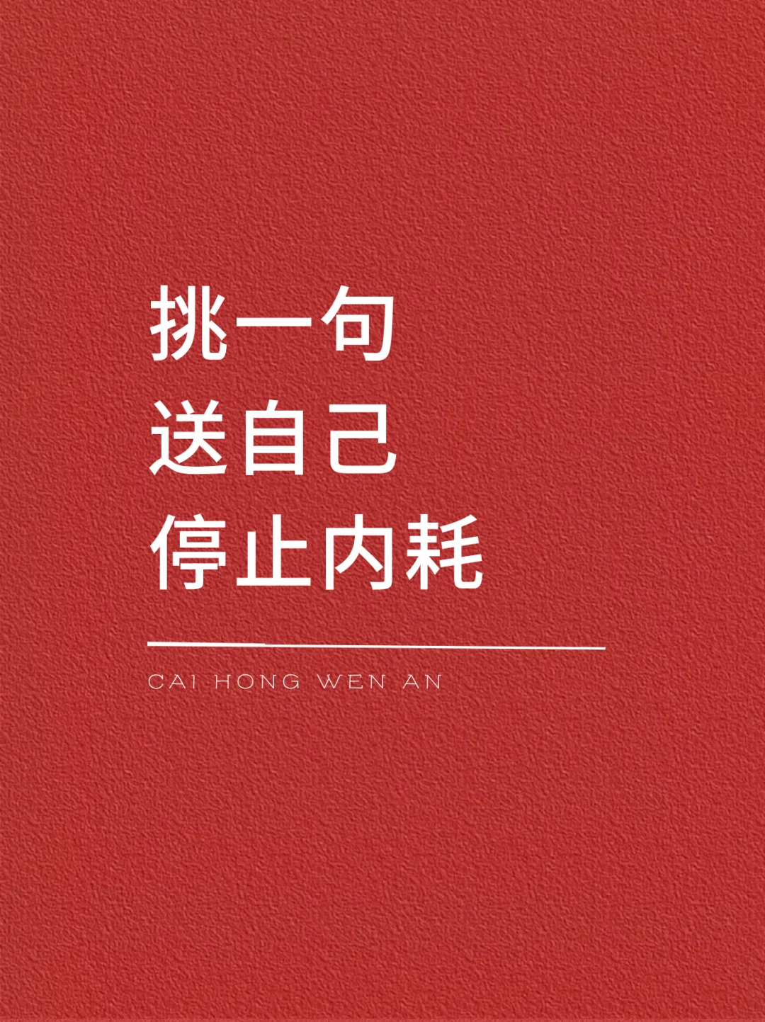 戒掉内耗，把自己重新“养”一遍