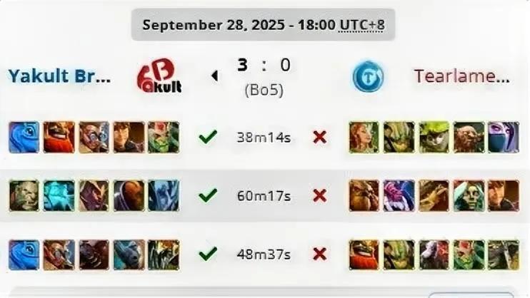 DOTA2:YB获得Blast新加坡站正赛名额YB3-0干净利落带走po