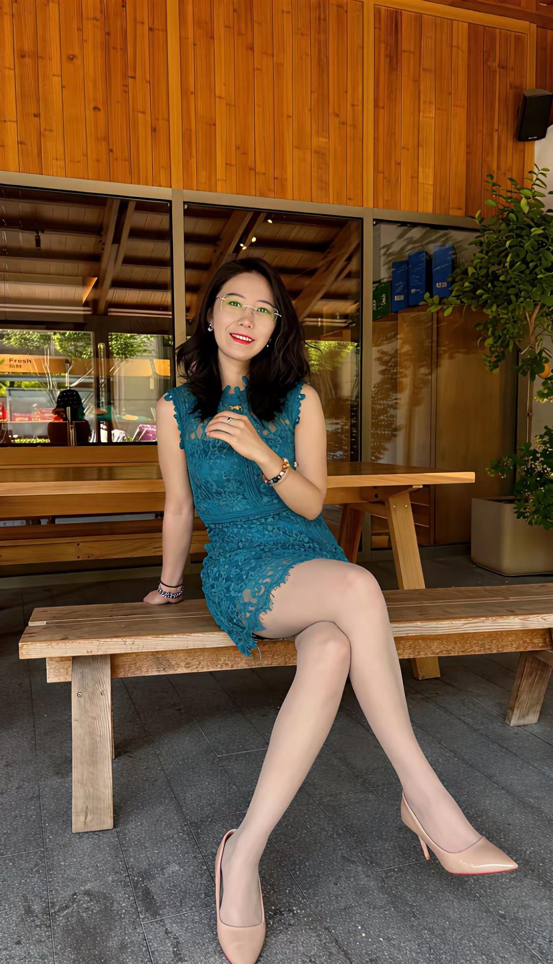 东方魅力，旗袍美女。