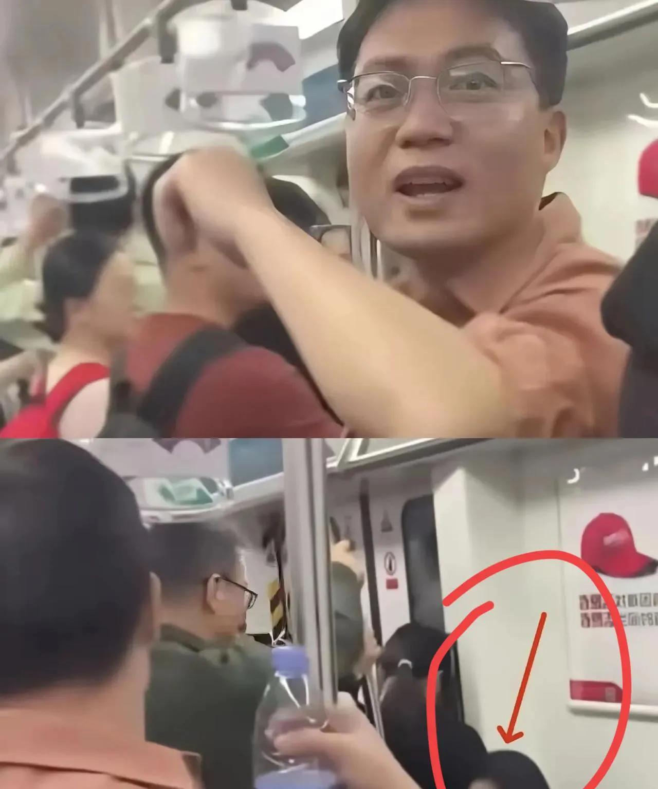 这操作我给满分！武汉小情侣在湖南挤公交，女生说累了，男生居然对着满车人喊：“有没