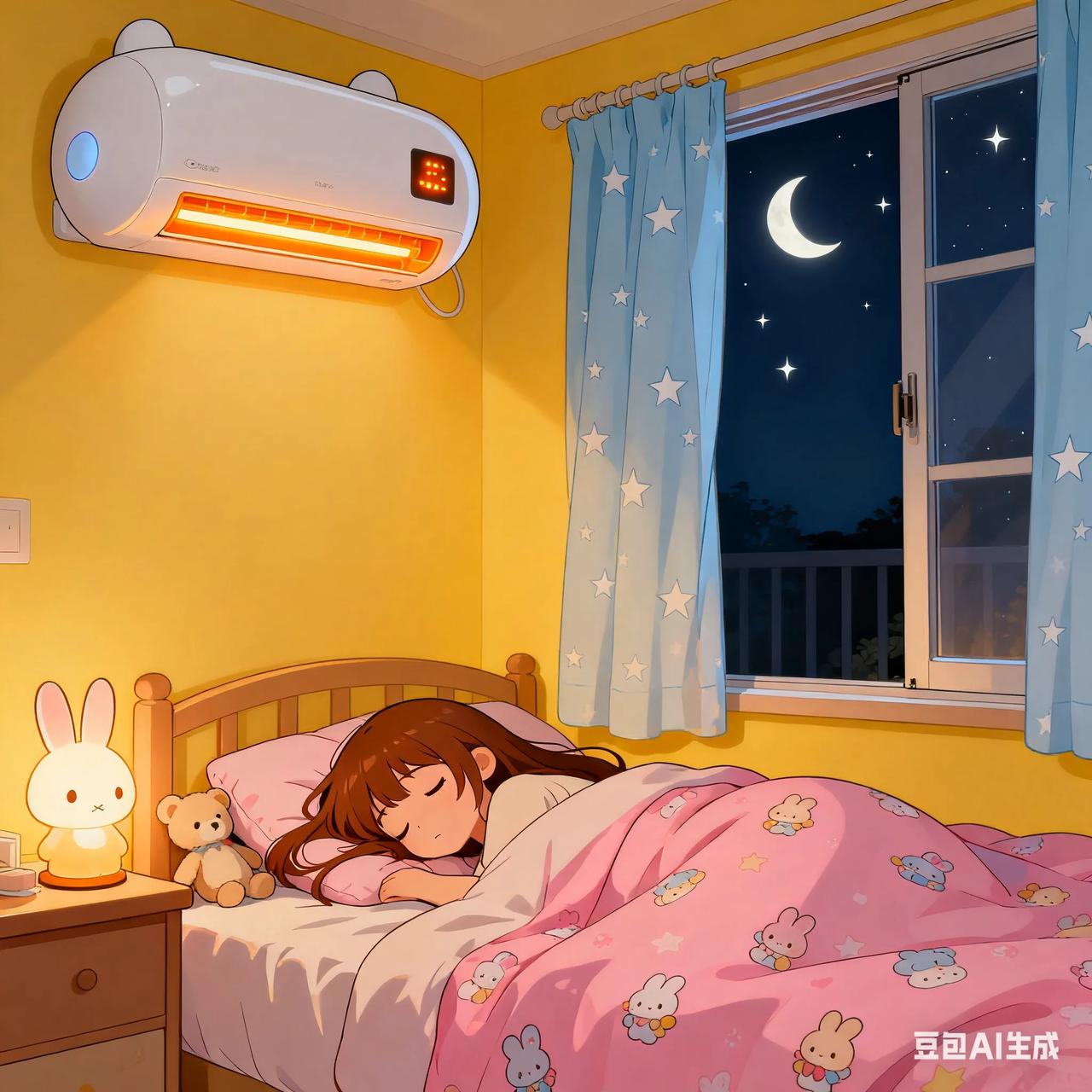 一个晚上空调被我开关了三次。昨晚我们这里下了大雨，我以为天气会很凉快。躺在床
