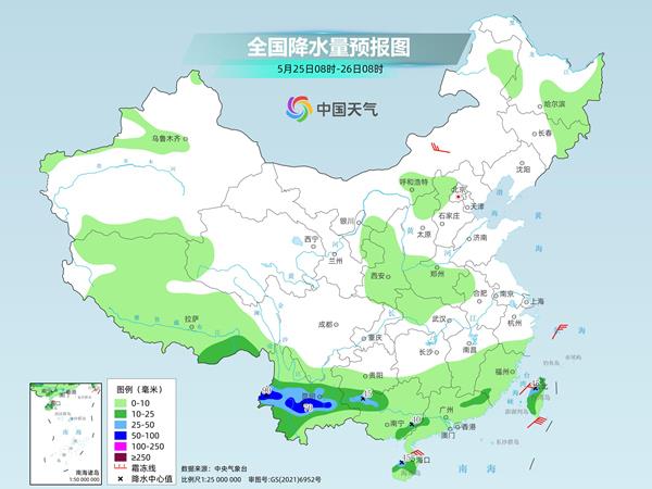 南方降雨减弱、北方气温回升, 周末天气一览
