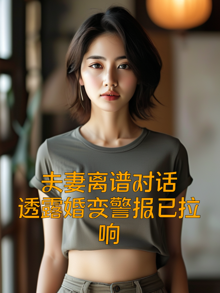 夫妻离谱对话，透露婚变警报已拉响