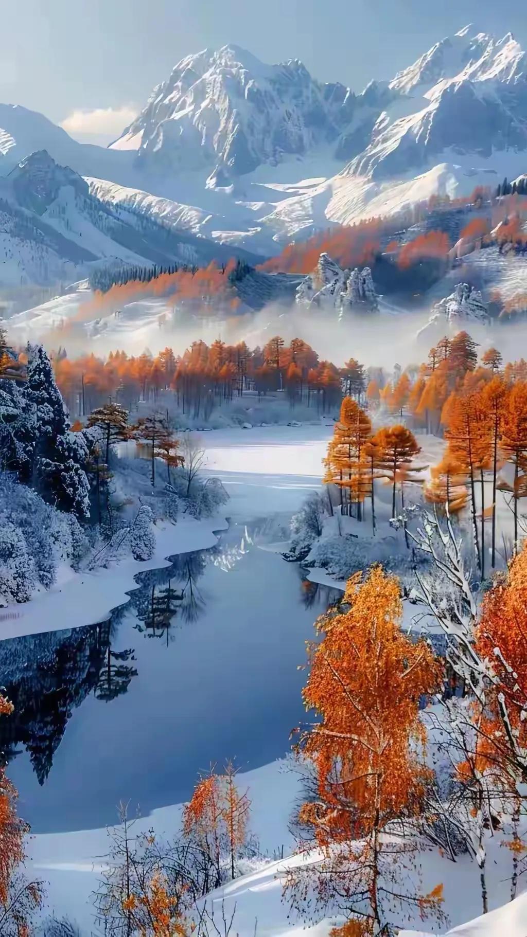 上联：画中山河丹青味下联：笔下春秋墨生香