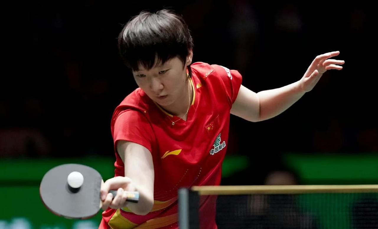 你王姐还是你王姐[笑着哭]！第二盘第一局王曼昱🇨🇳11-6轻松碾压张本美和?