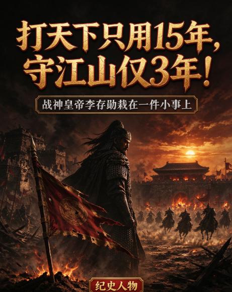 历史上，有一个非常可惜的人。他年轻时横扫群雄，百战开国，硬生生从乱世中杀出一条