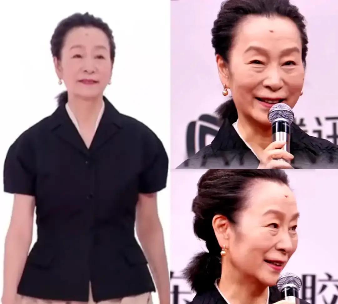 星光大赏红毯一亮相，弹幕直接刷屏：奚美娟居然来了！婚变风波才过去几天，她挽