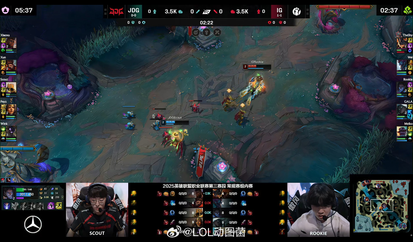 今天是厂子赛季首秀，这BP给几分！Clearlove执教JDG首秀JDG对战IG