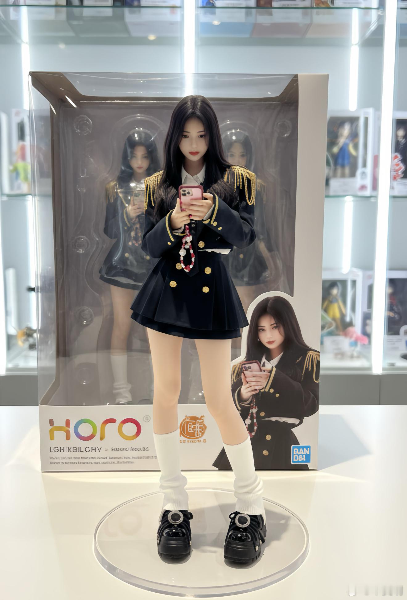 最近怎么都在发鞠婧祎手办😘​​​