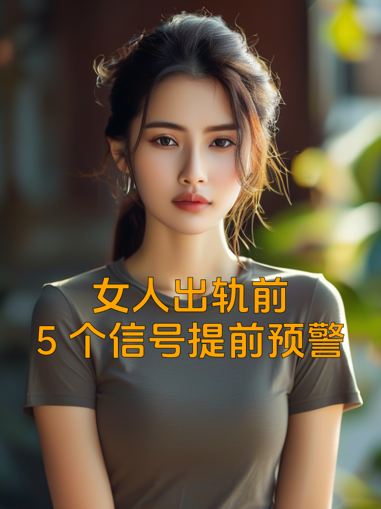 女人出轨前，5个信号提前预警