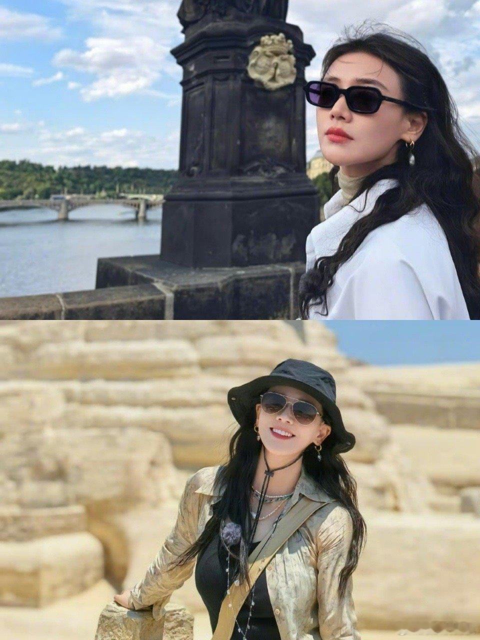 马思纯这组好像毕业旅行马思纯快乐小狗人格已觉醒！​​​