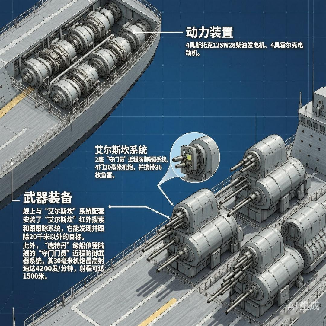 军事ai新视野荷兰/西班牙“鹿特丹”级船坞登陆舰“鹿特丹”级船坞登陆舰是荷兰和