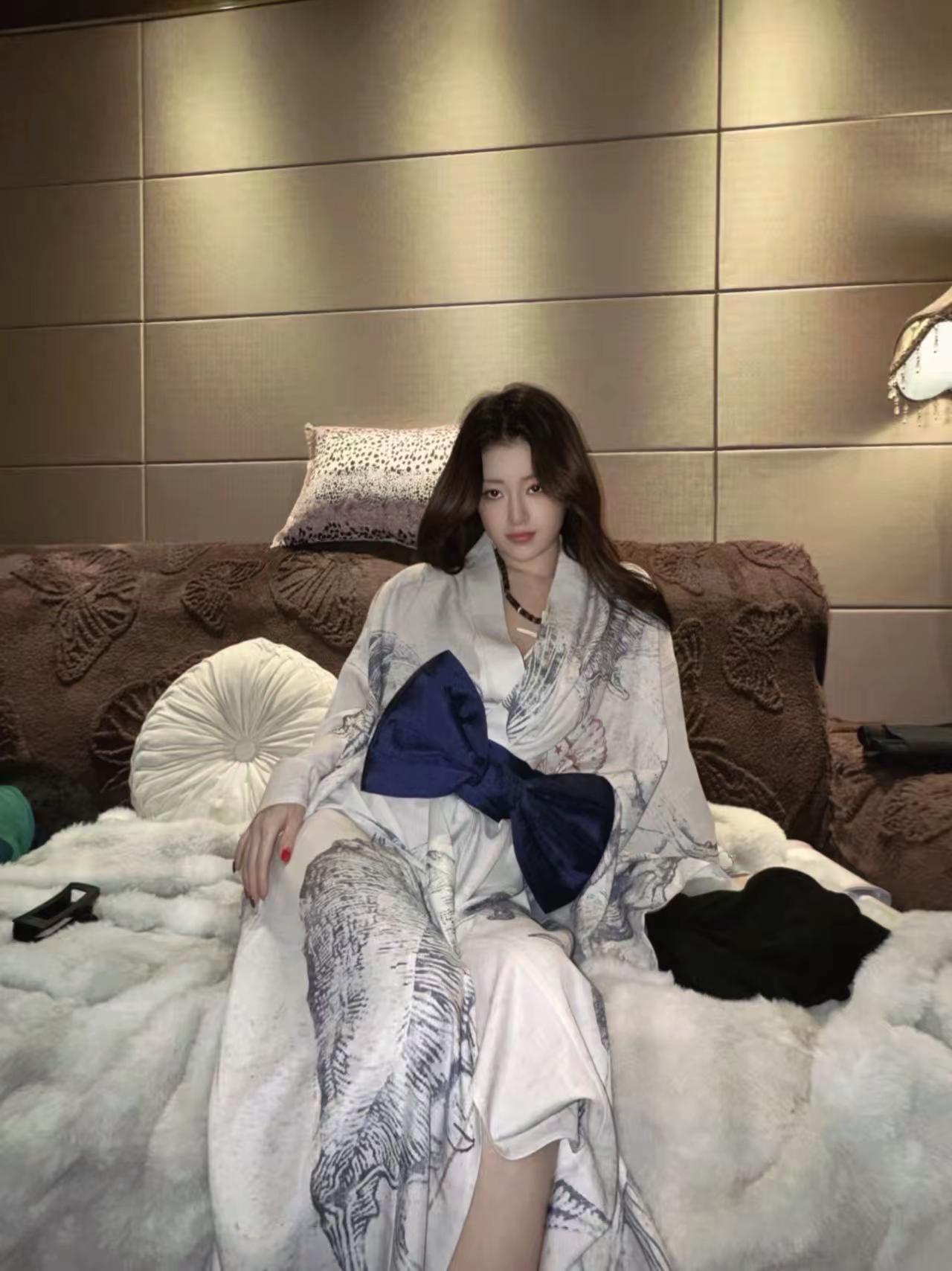 温泉度假穿的💜