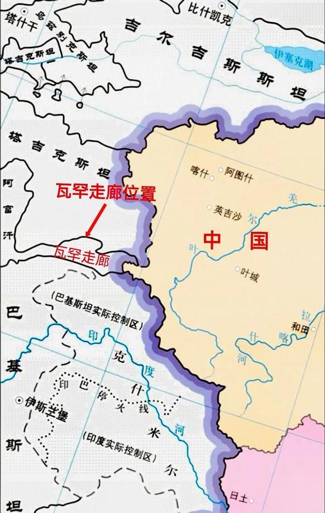 不设防的“最和谐的边境线”—中国与巴基斯坦的边境线‌全长599公里‌，是中国与1