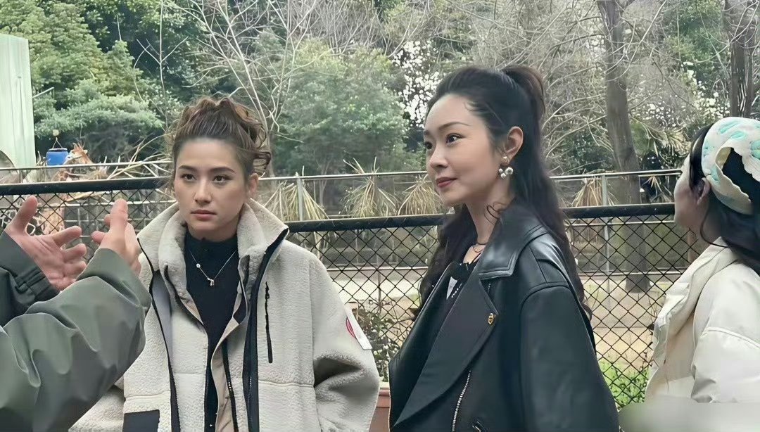 宋轶和何超莲同游动物园，这就是明星和豪门千金的区别吗​​​