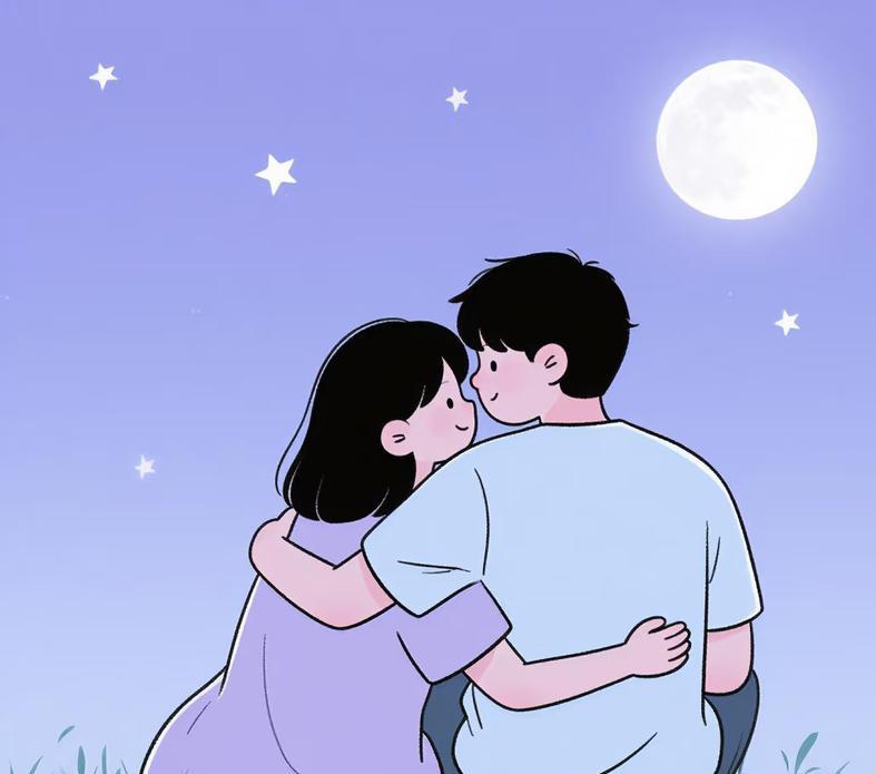 我们结婚五年才有了第一个孩子，是个女儿。老公抱着孩子的时候手都在抖，说这辈子有她