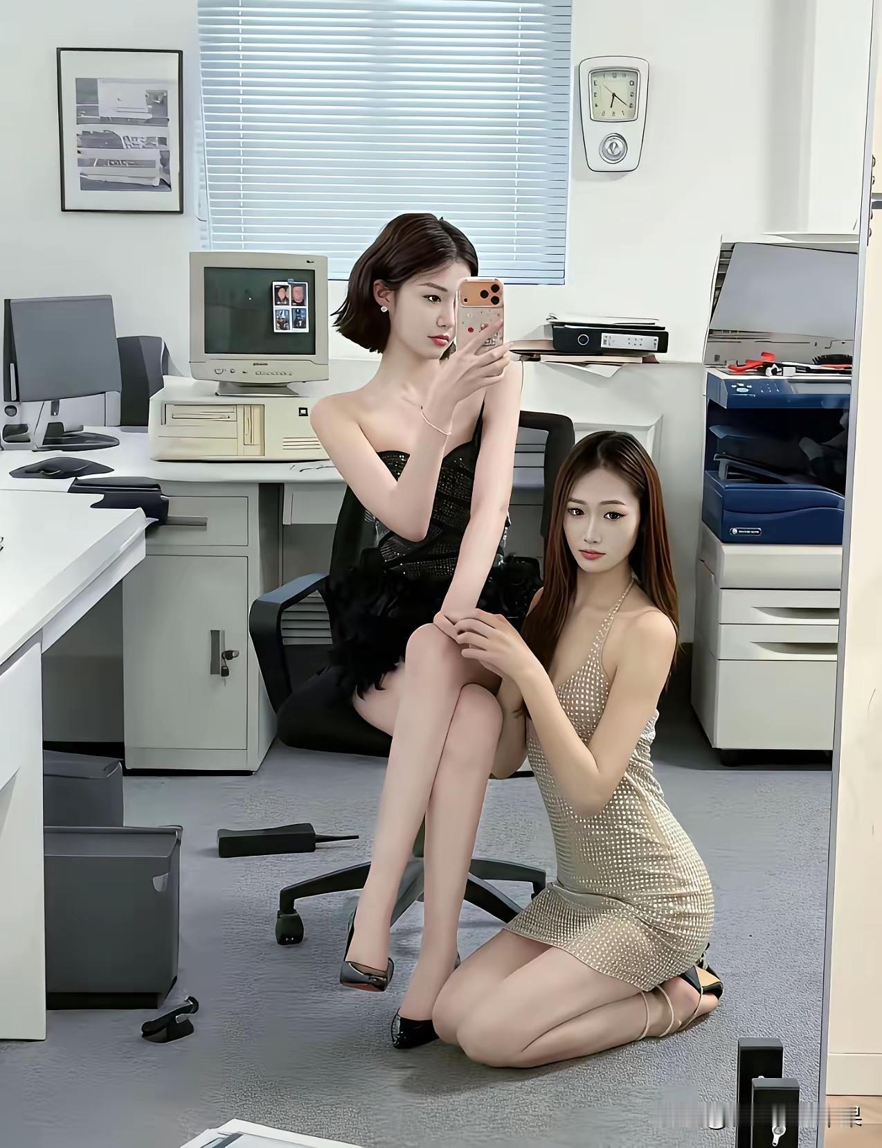 服装模特拍写真