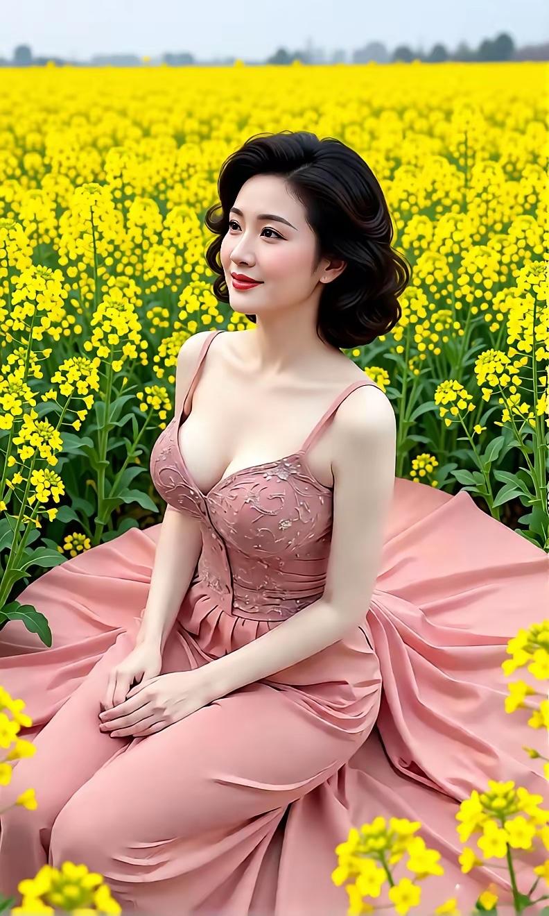 有词为证：雨霖铃·清姿映暑文/熏墨翠风萦绕，菜花铺卷，雅意长留。一身潇