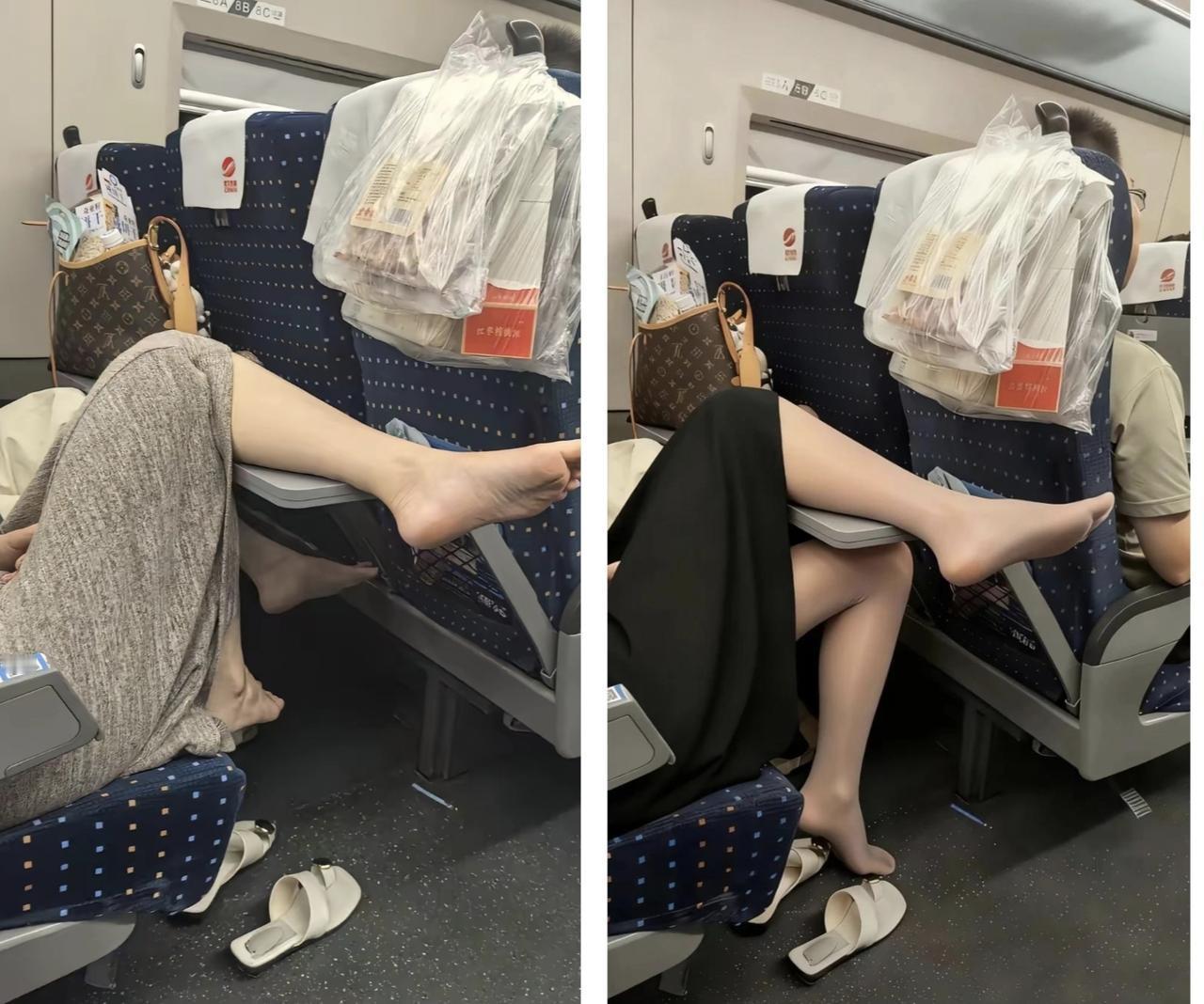 高铁邻座遇见个超有气质的大姐，衣着得体说话也客气，我还暗叹“旅途遇好人”，结果