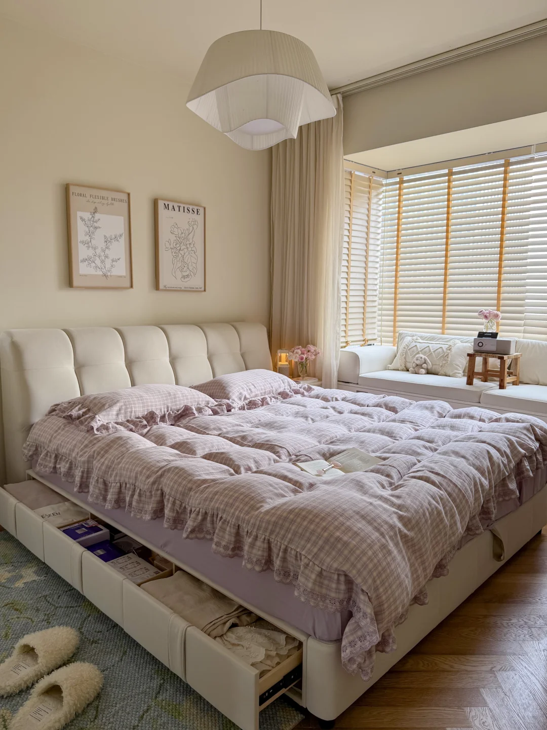 恭喜我！小户型卧室网购储物床安全下车