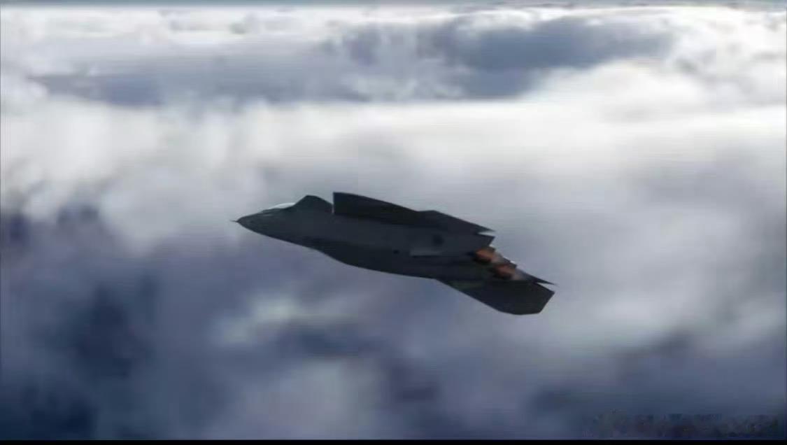 全球武器装备盘点日耳曼赢学美国f47测试机已秘密试飞近5年假如F47真有小腹鳍