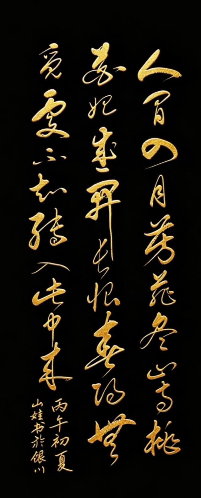 长锋羊毫笔的特性适合表现草书的豪放气势