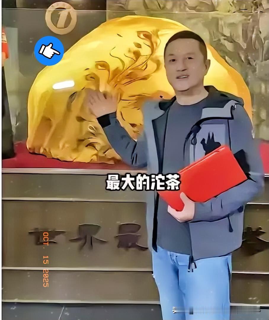 难怪李亚鹏会破产，别人直播卖零食，他可好，直接卖6.18吨的世界最大沱茶。