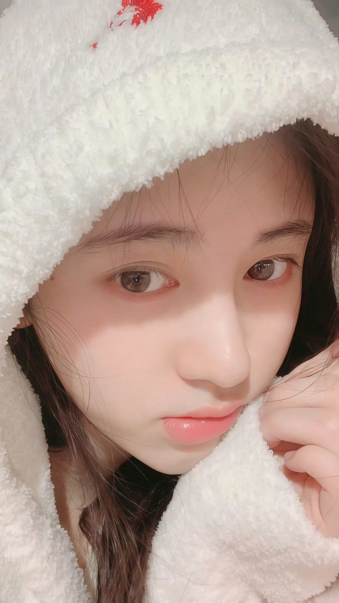 鞠婧祎吐舌的样子好爱