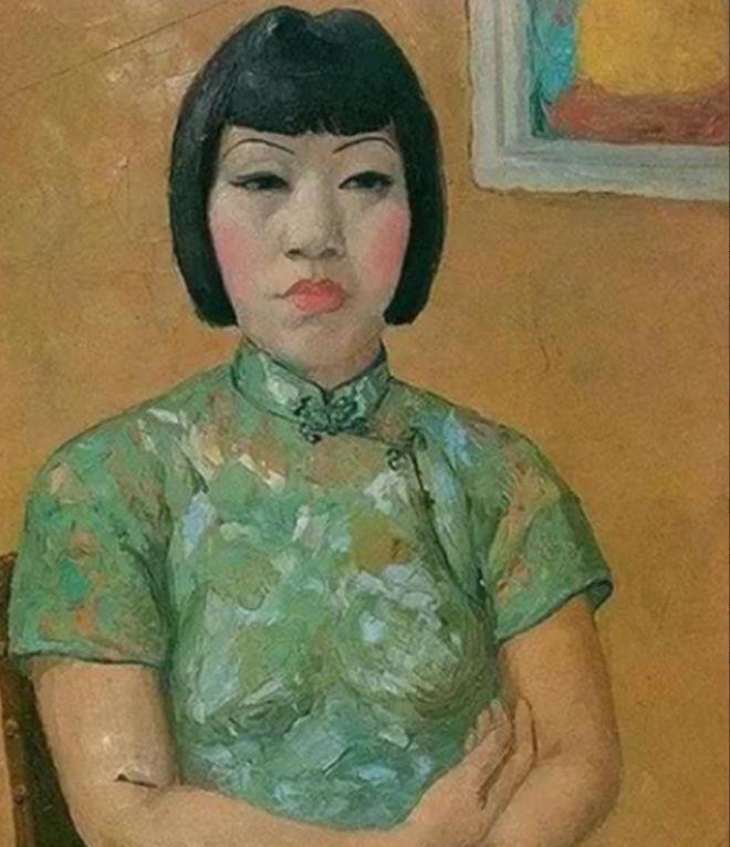 1908年，13岁潘玉良被舅舅卖到妓院，妓院老鸨嫌她狮鼻、口阔、厚嘴唇，实在是长