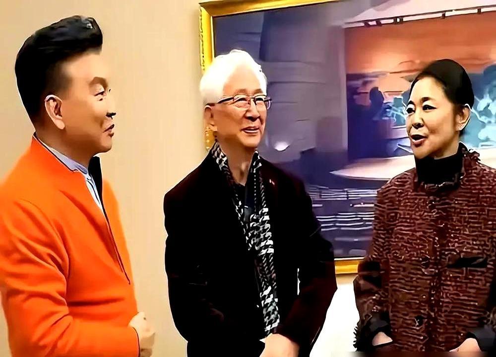 春晚后台，张泽群一把推开倪萍的手。六十一岁的人了，脸绷得像块铁板。总导演黄